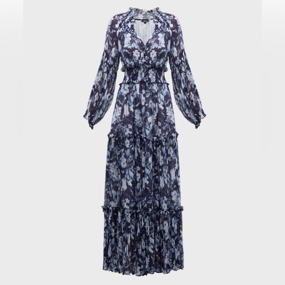 Rails Floral Tiered Maxi Dress